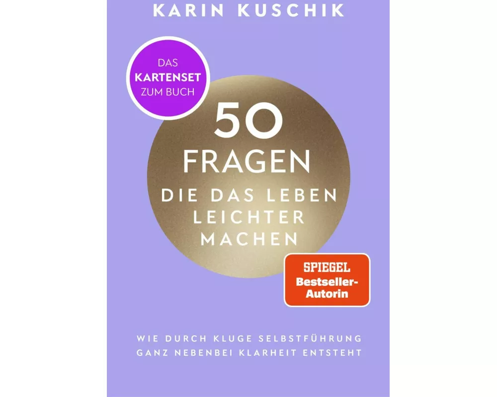 50 Fragen, die das Leben leichter machen - Das Kartenset zum Buch