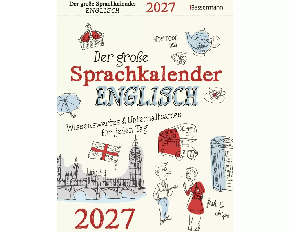 Der große Sprachkalender Englisch 2027