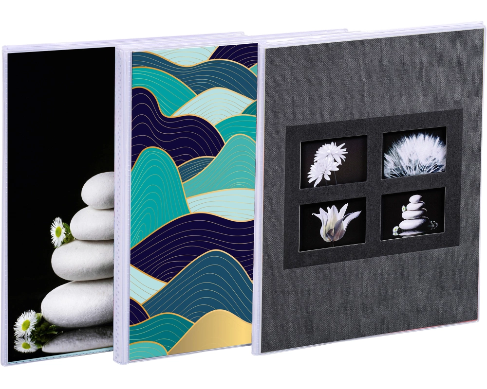 EXACOMPTA Taschenalbum 10x15cm 65003E 16 Hüllen