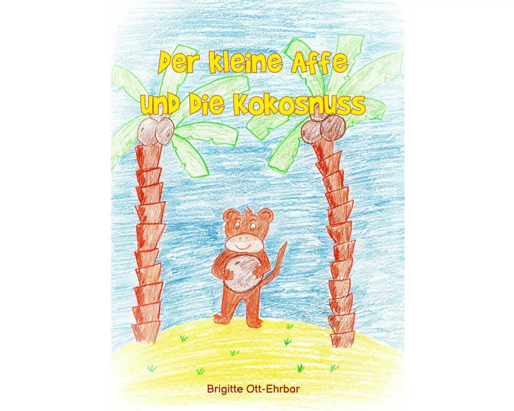 Der kleine Affe und die Kokosnuss