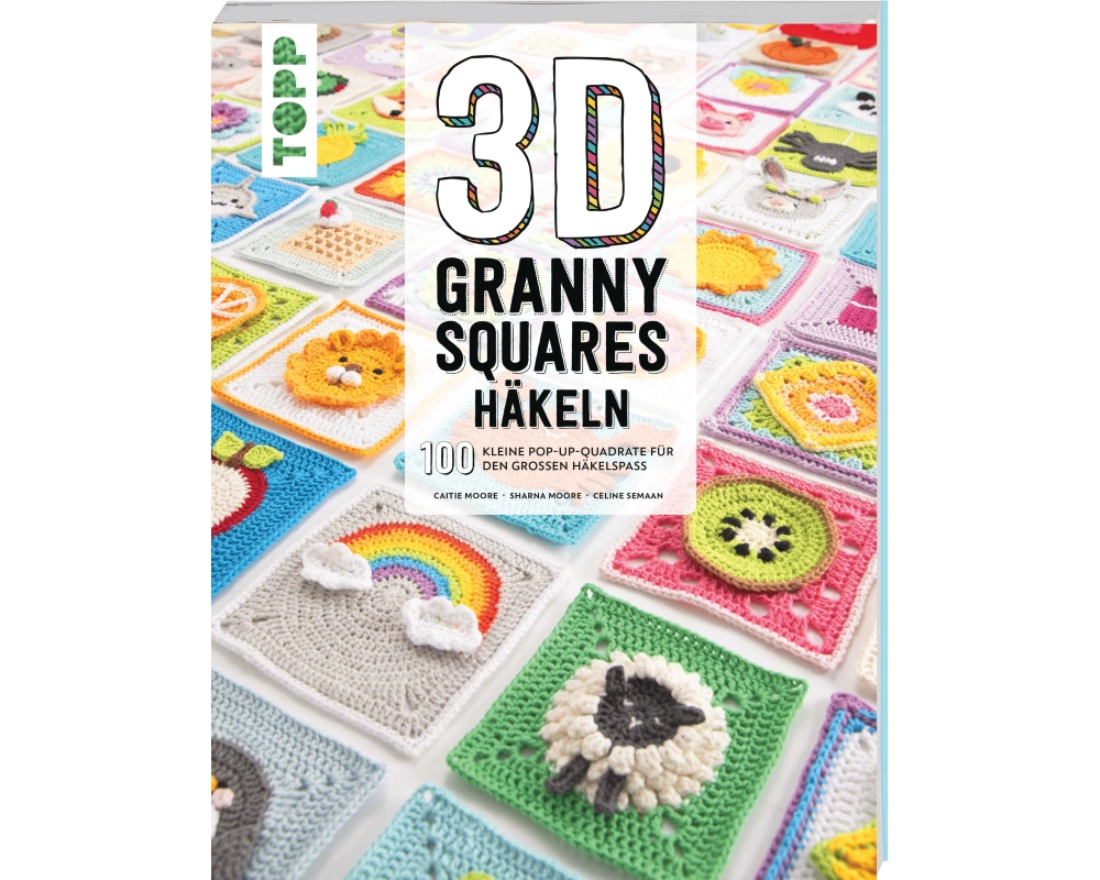 3D Granny Squares häkeln