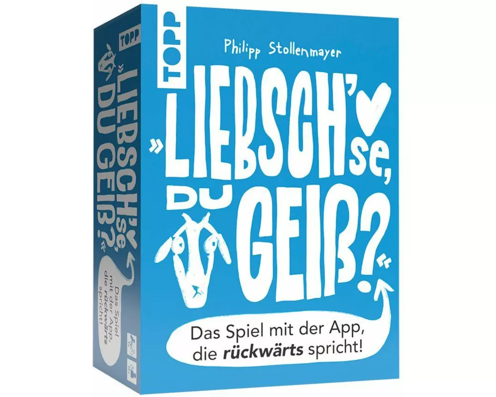 Liebsch'se, du Geiß? Das Spiel mit der App, die rückwärts spricht!