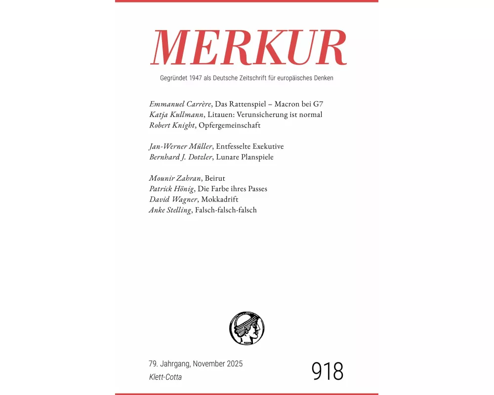 MERKUR 11/2025, Jg.79