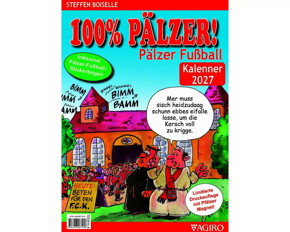100% PÄLZER! Pälzer Fußball Kalenner 2027