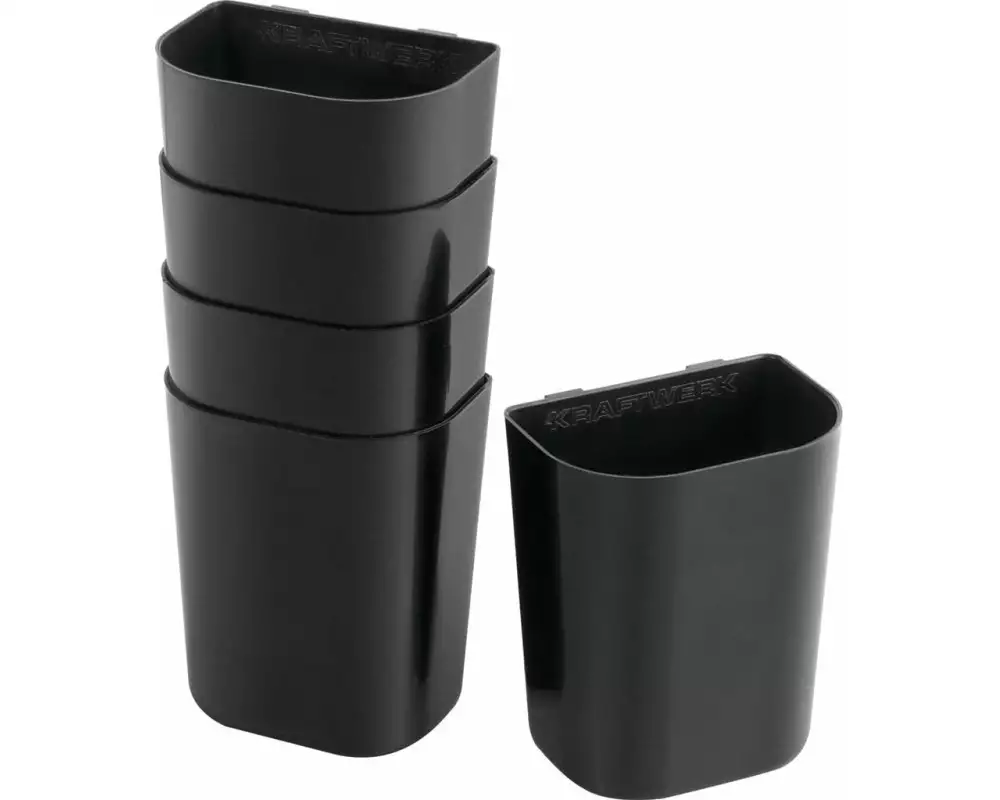 Kraftwerk Universalbehälter für Lochwand, 5 Stück