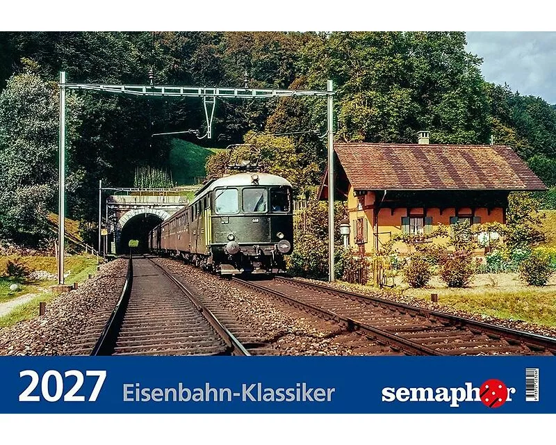 Semaphor Kalender «Eisenbahn-Klassiker 2027»