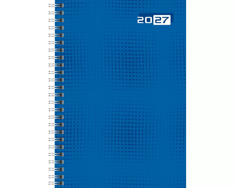 rido/idé 7021007027 Buchkalender Mod. futura 2 2027 A5, Papier, blau