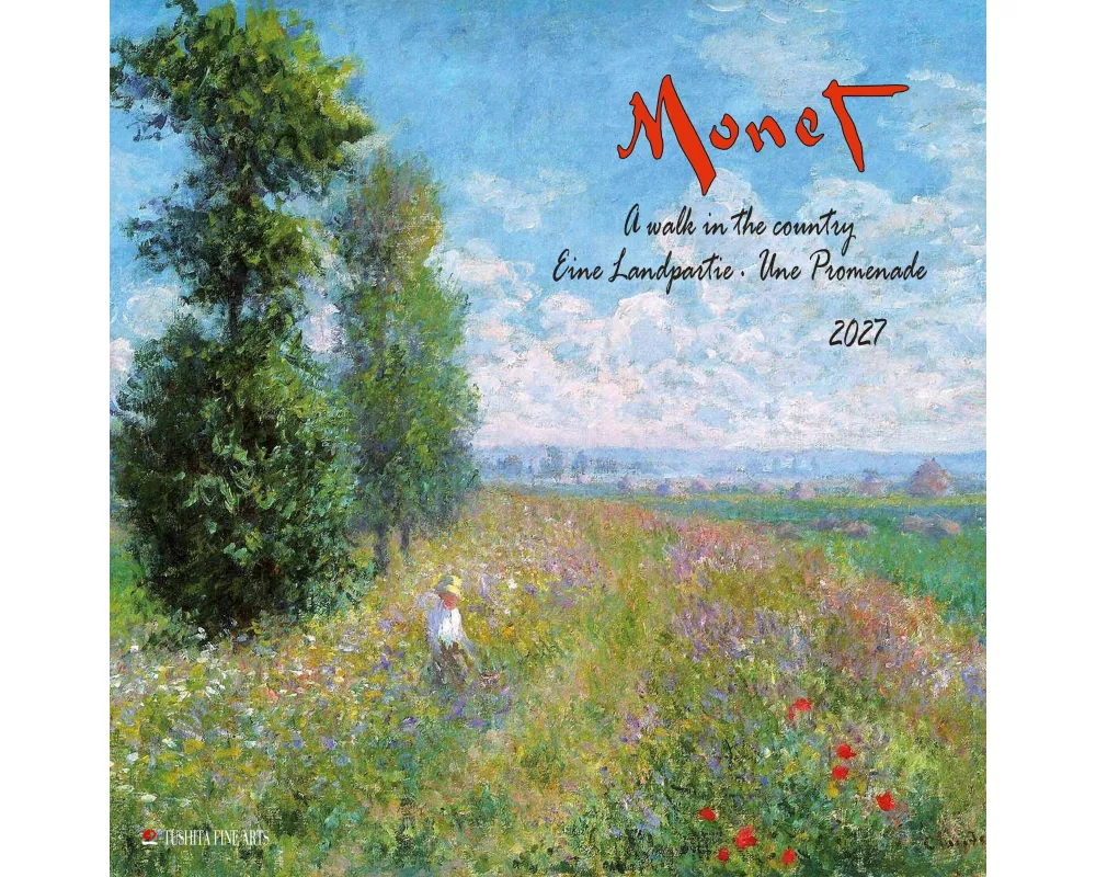 Claude Monet - A Walk in the Country 2027