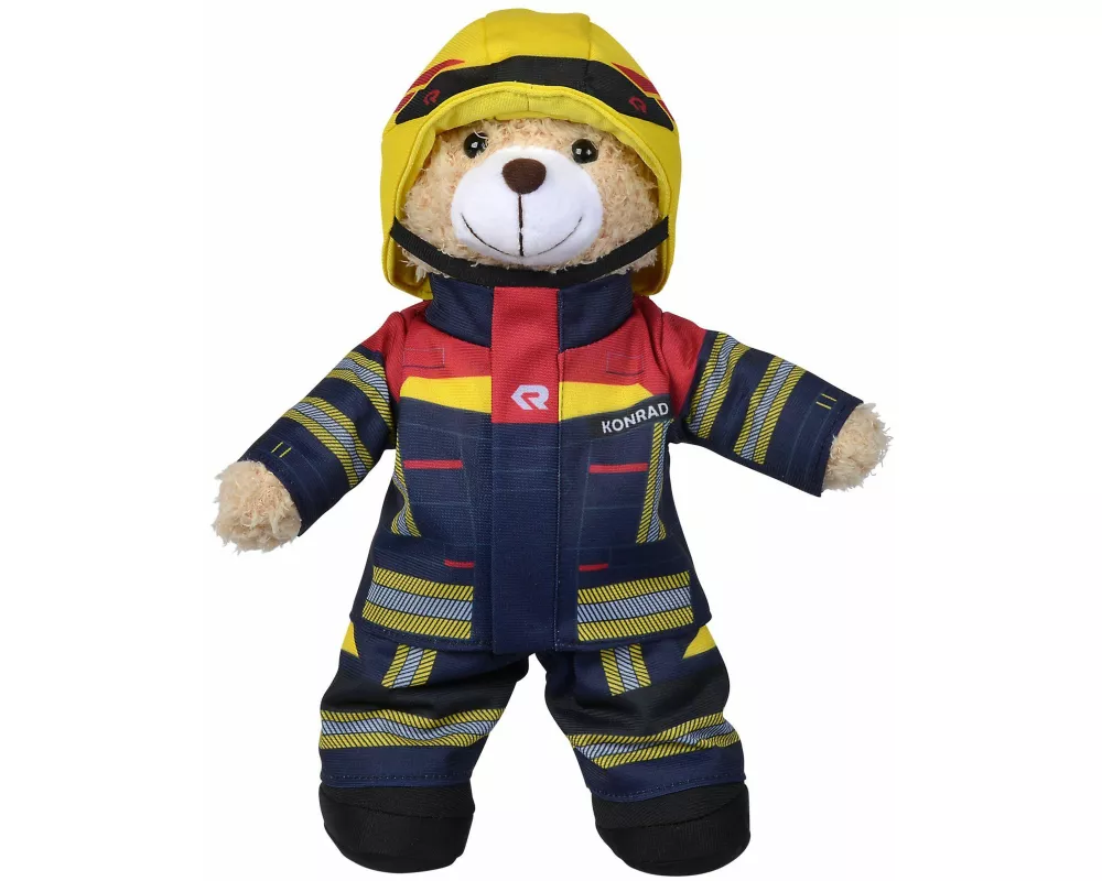 Feuerwehr Plüschbär Rosenbauer, 30cm