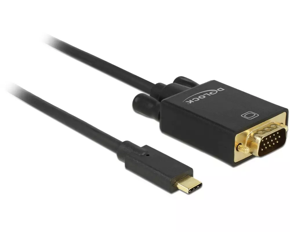 Delock Kabel USB Type-C - VGA, 1 m
