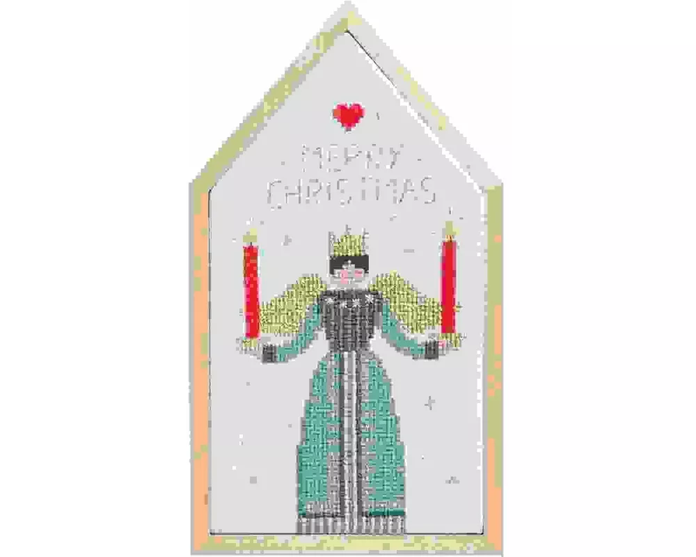 Stickpackung Gezählter Kreuzstich, Engel, FSC Mix