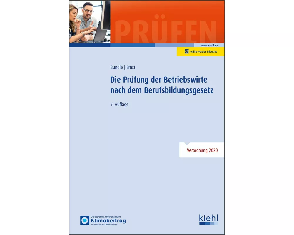 Die Prüfung der Betriebswirte nach dem Berufsbildungsgesetz