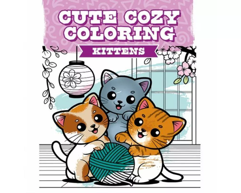 Cute Cozy Coloring: Kittens
