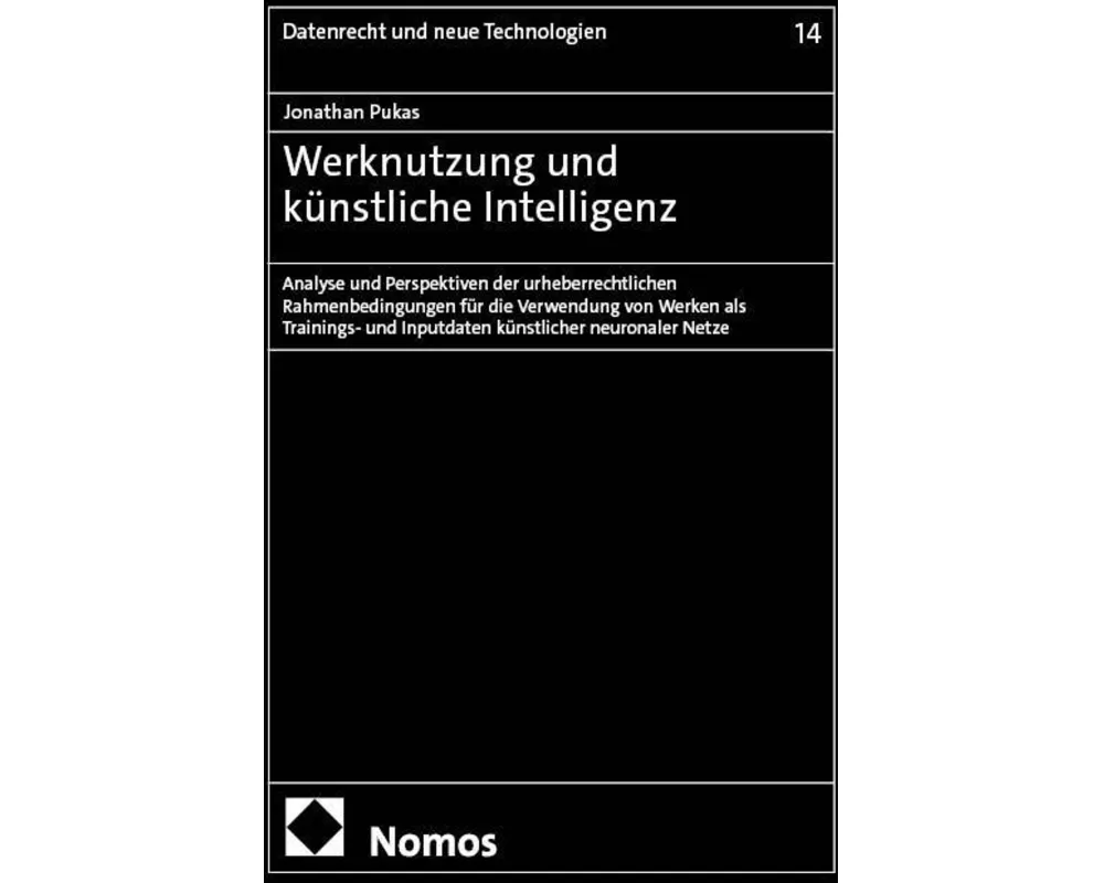 Werknutzung und künstliche Intelligenz