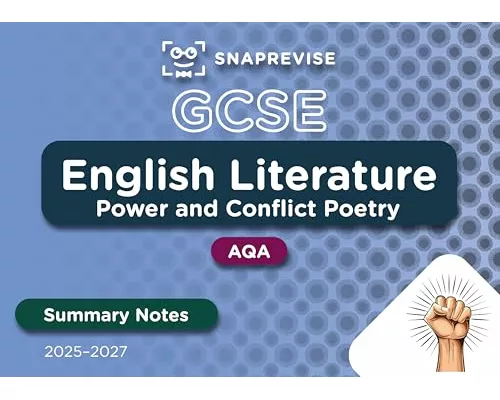 SnapRevise GCSE AQA English Literature: Power and Conflict Poetry