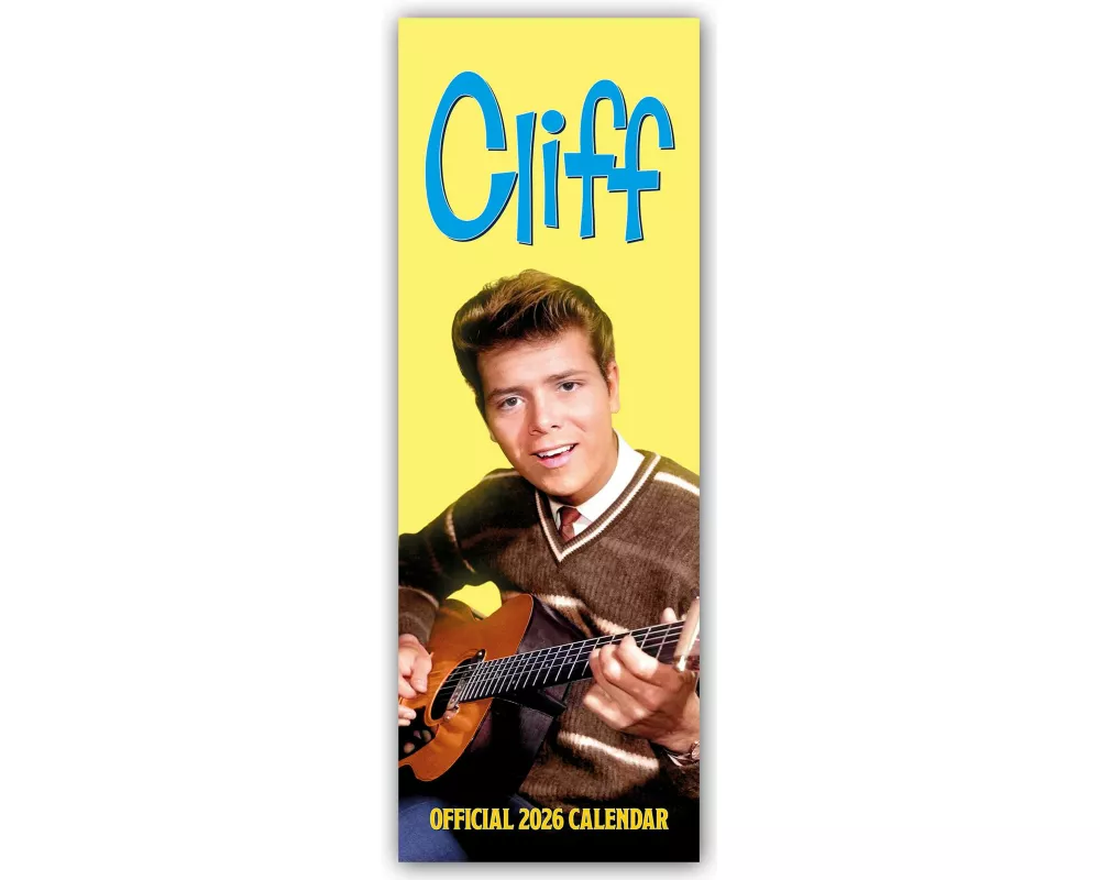 Cliff Richard 2026 - Slimline-Kalender