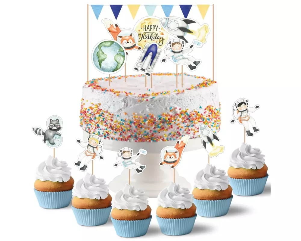 Papierdrachen Astronaut Set 5, Geburtstag