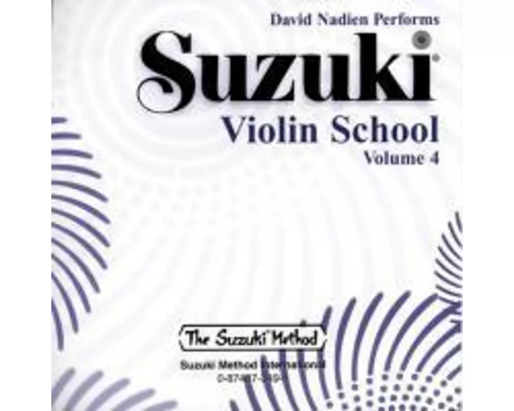 Suzuki Violin School 4 CD ( Nadien )