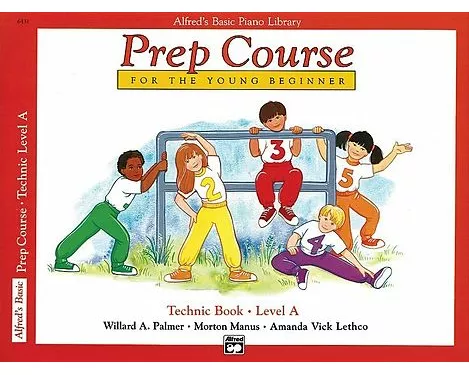 Alfred's Basic Piano Library Prep Course Technic A