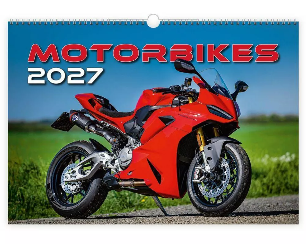 TRÖTSCH - Wandkalender Technikkalender Motorbikes 2027