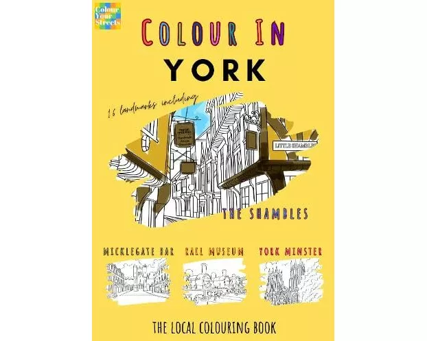 York Colouring Book (A4)