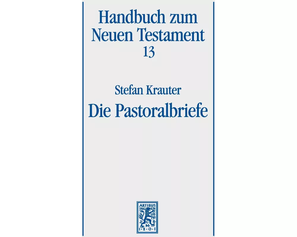 Die Pastoralbriefe