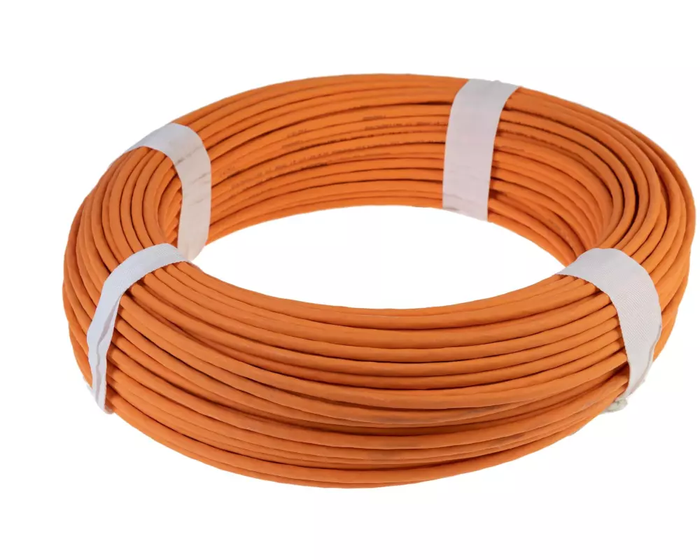 Dätwyler IT Infra Verlegekabel CU 7002 4P Industry Cat 7, S/FTP, 100 m, Orange