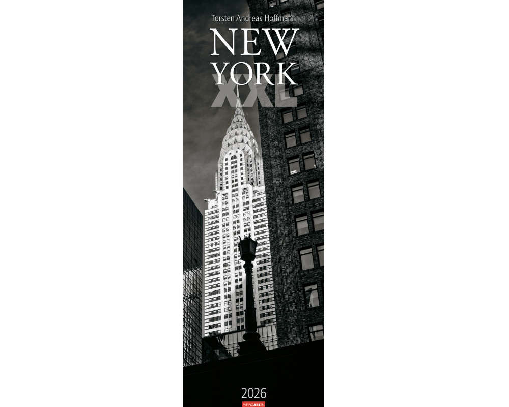 WEINGARTEN Bildkalender 2026 2951600+26 New York XXL DE 34x98cm