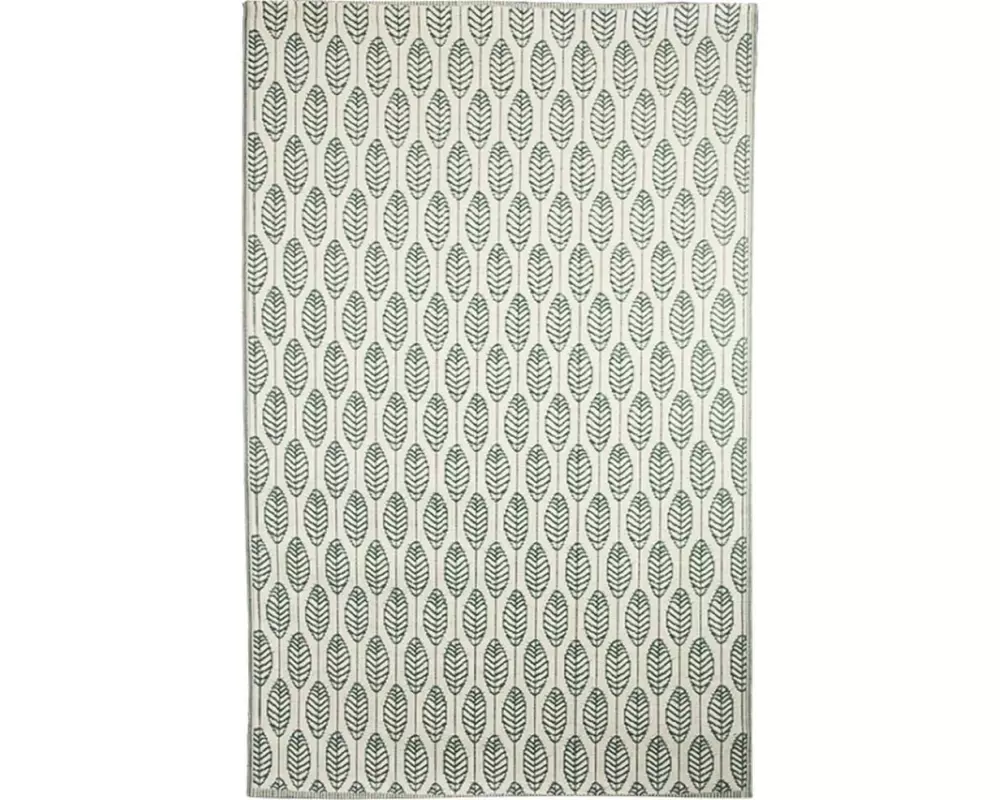 Esschert Design Teppich Blätter 150 x 242.5 cm