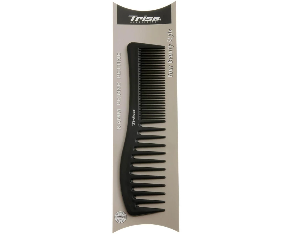Trisa Accessoires Styling-Kamm Schwarz