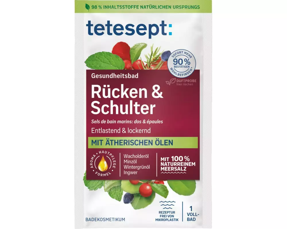 tetesept Meeressalz Rücken und Schulter 80 g