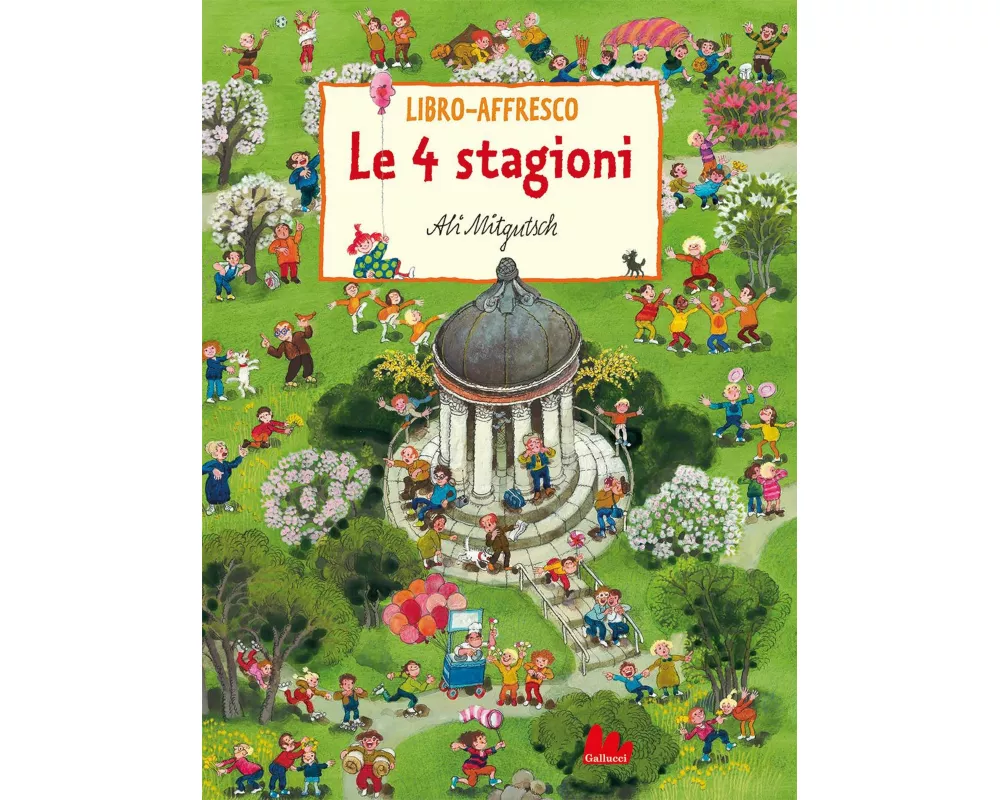 Le 4 stagioni. Libro-affresco