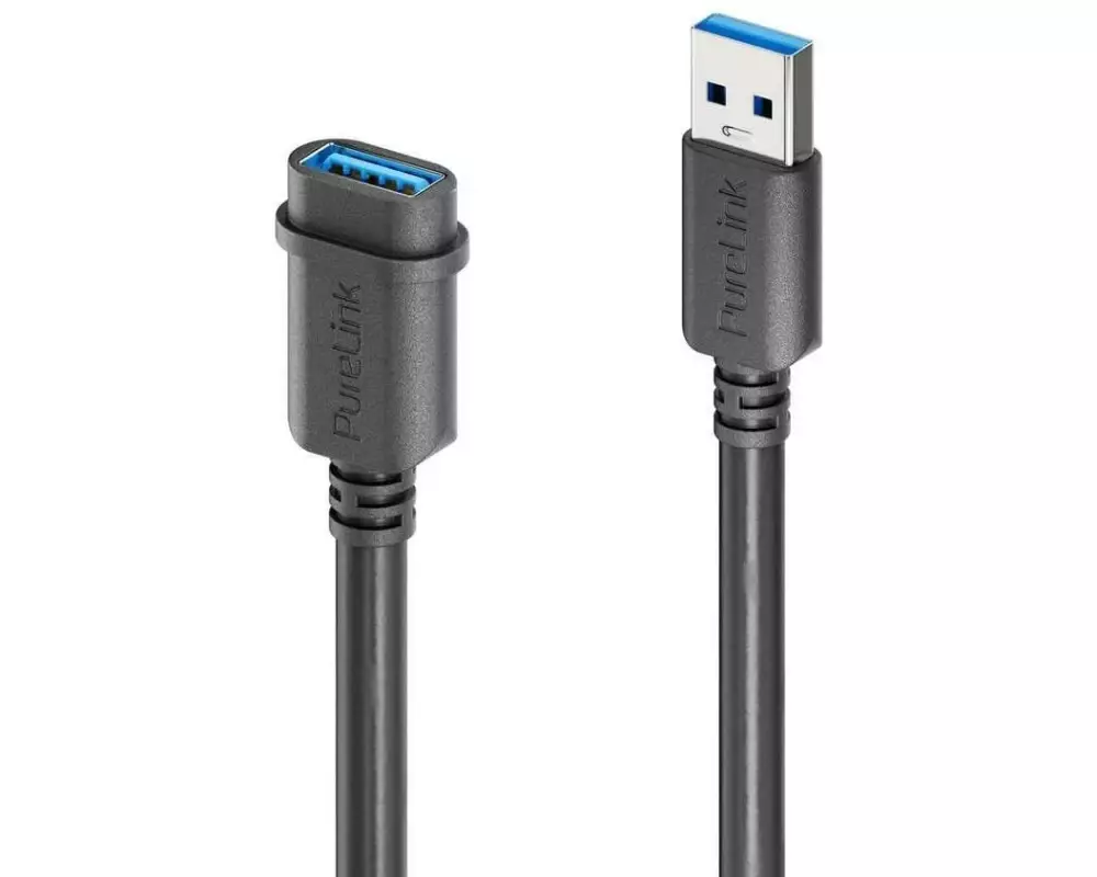PureLink USB 3.0-Kabel mediahub2 F/M USB-A - USB-A 2 m