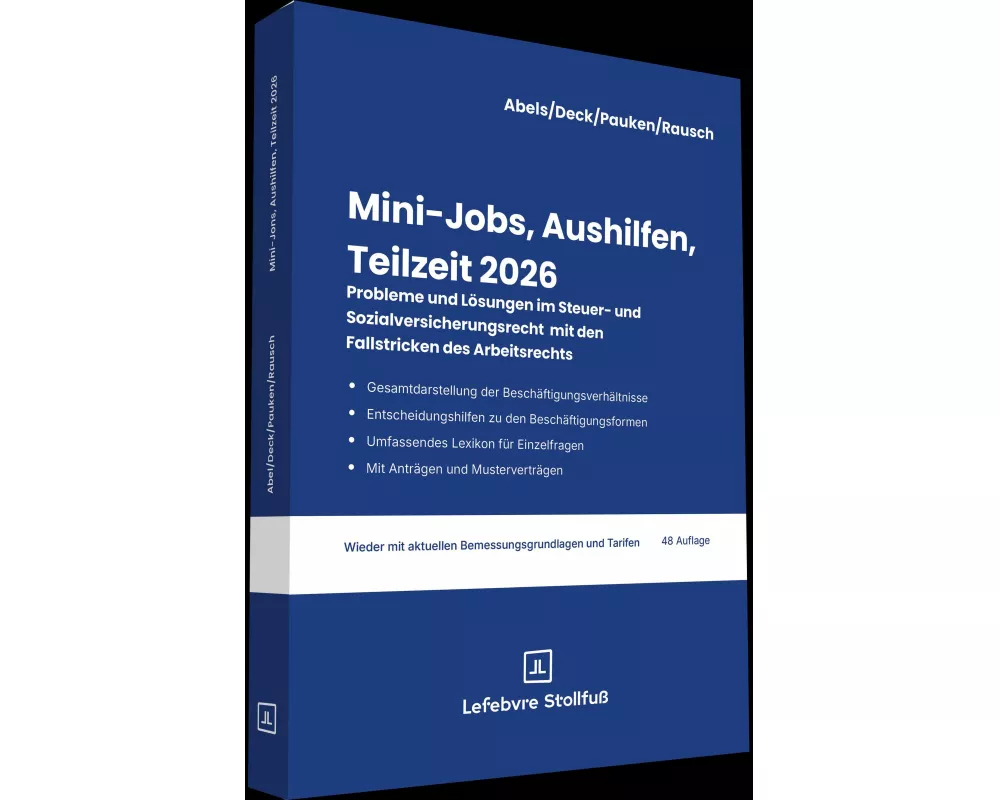 Mini-Jobs, Aushilfen, Teilzeit 2026