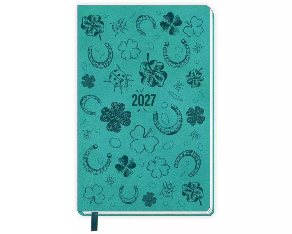 TRÖTSCH - Taschenkalender A6 Soft Touch Glück 2027