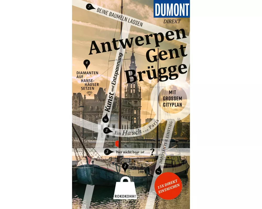 DUMONT direkt Reiseführer Antwerpen, Gent, Brügge