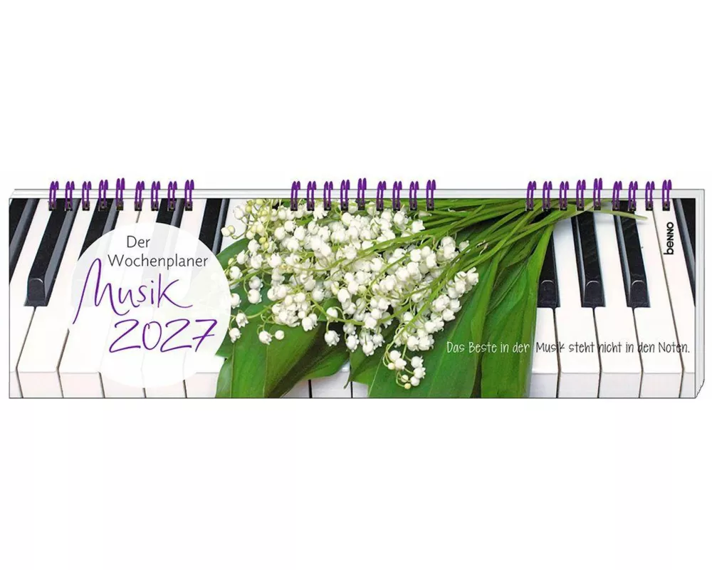 Der Wochenplaner Musik 2027