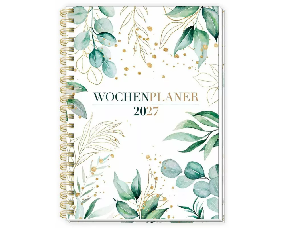 TRÖTSCH - Wochenplaner A5 mit Wire-O Modern 2027