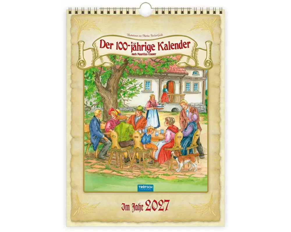 TRÖTSCH - Classickalender Der 100-jährige Kalender 2027