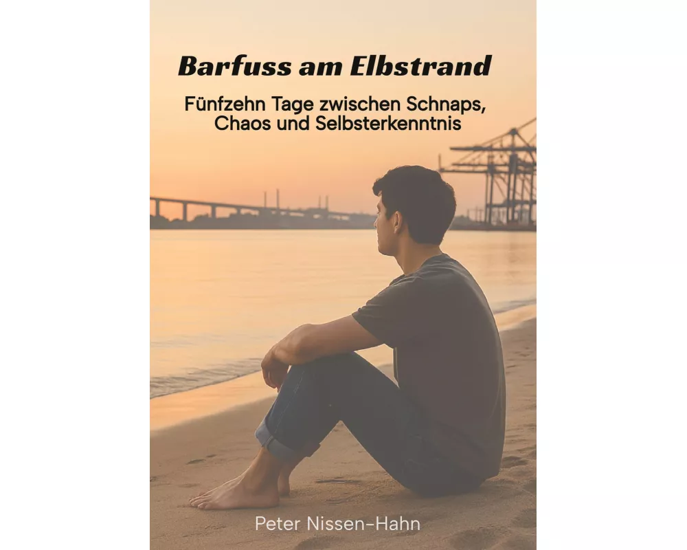 Barfuß am Elbstrand