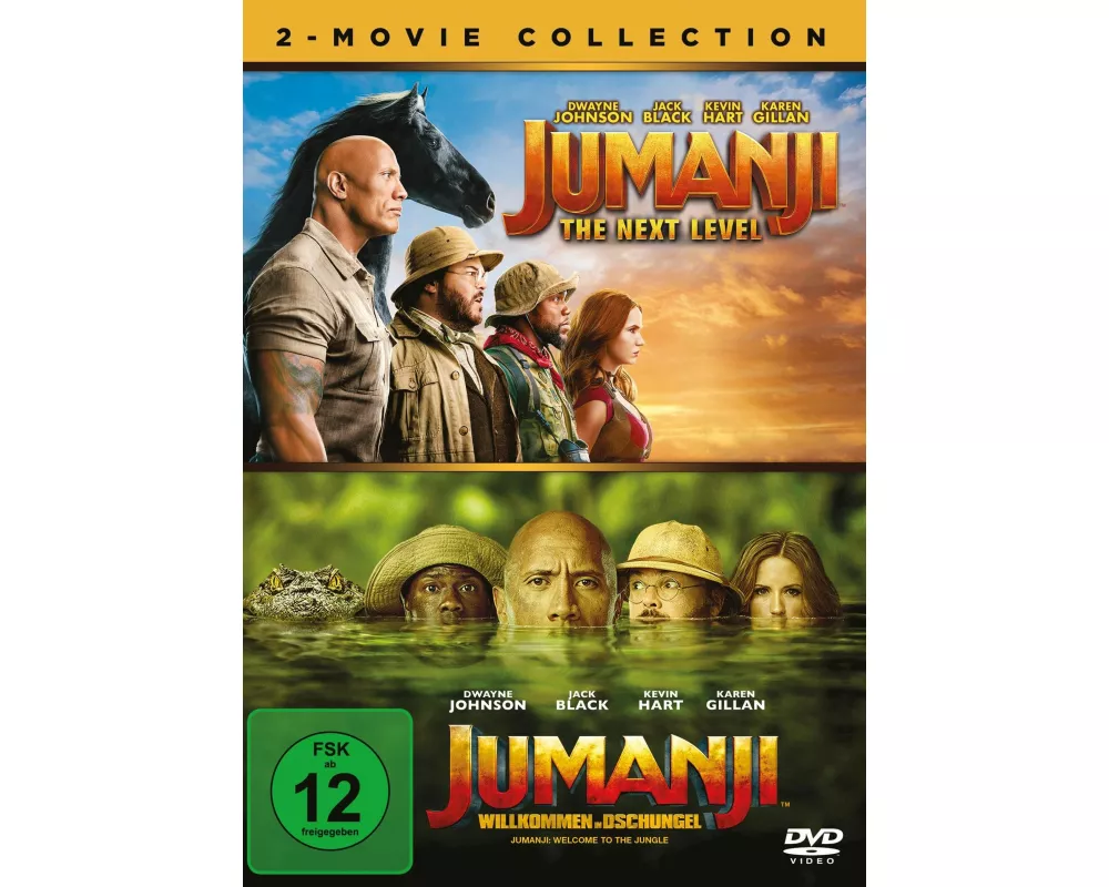Jumanji - Willkommen im Dschungel & Jumanji - The Next Level