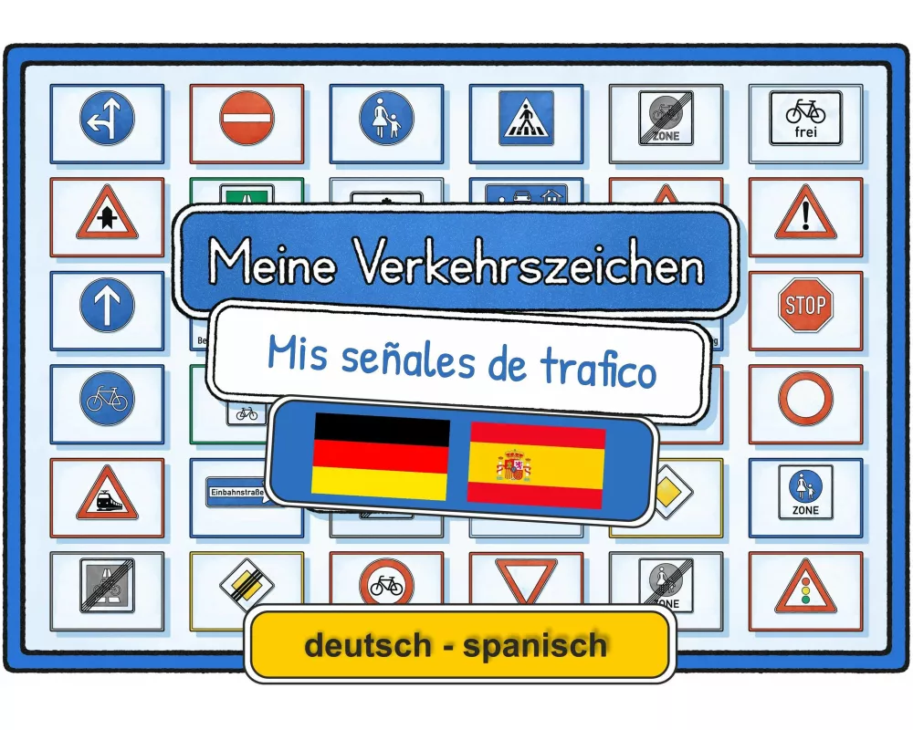 Meine Verkehrszeichen Lernkarten
