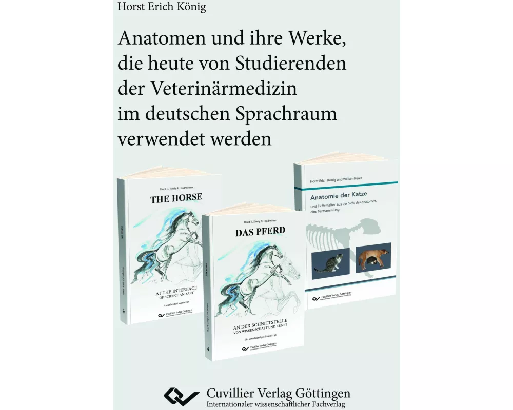 Anatomen und ihre Werke, die heute von Studierenden der Veterinärmedizin im deutschen Sprachraum verwendet werden