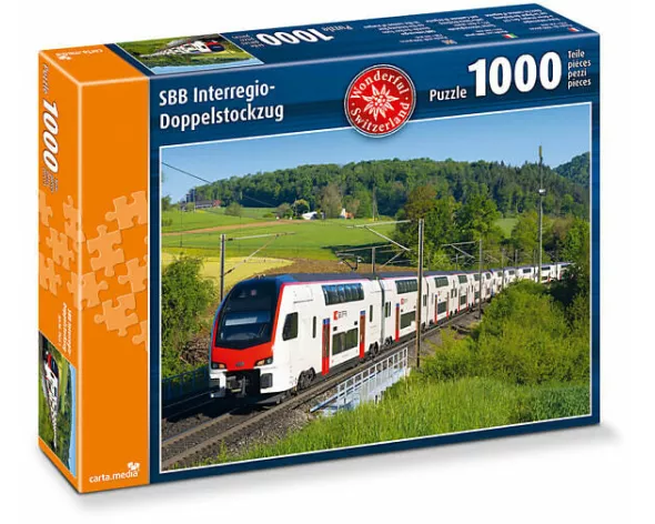 Puzzle SBB Interregio-Doppelstockzug