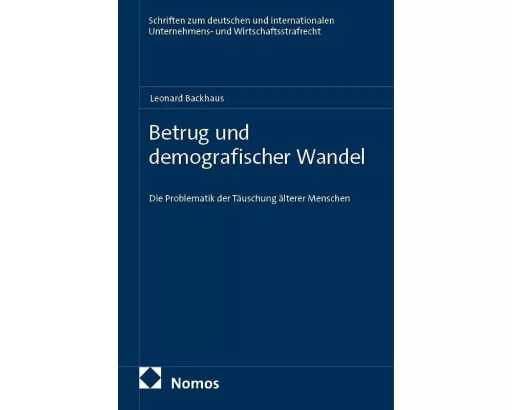 Betrug und demografischer Wandel