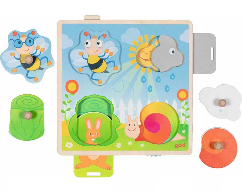 Hintergrundbildpuzzle Im Garten