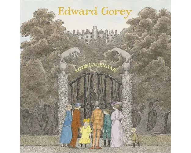 Edward Gorey 2026 Wall Calendar