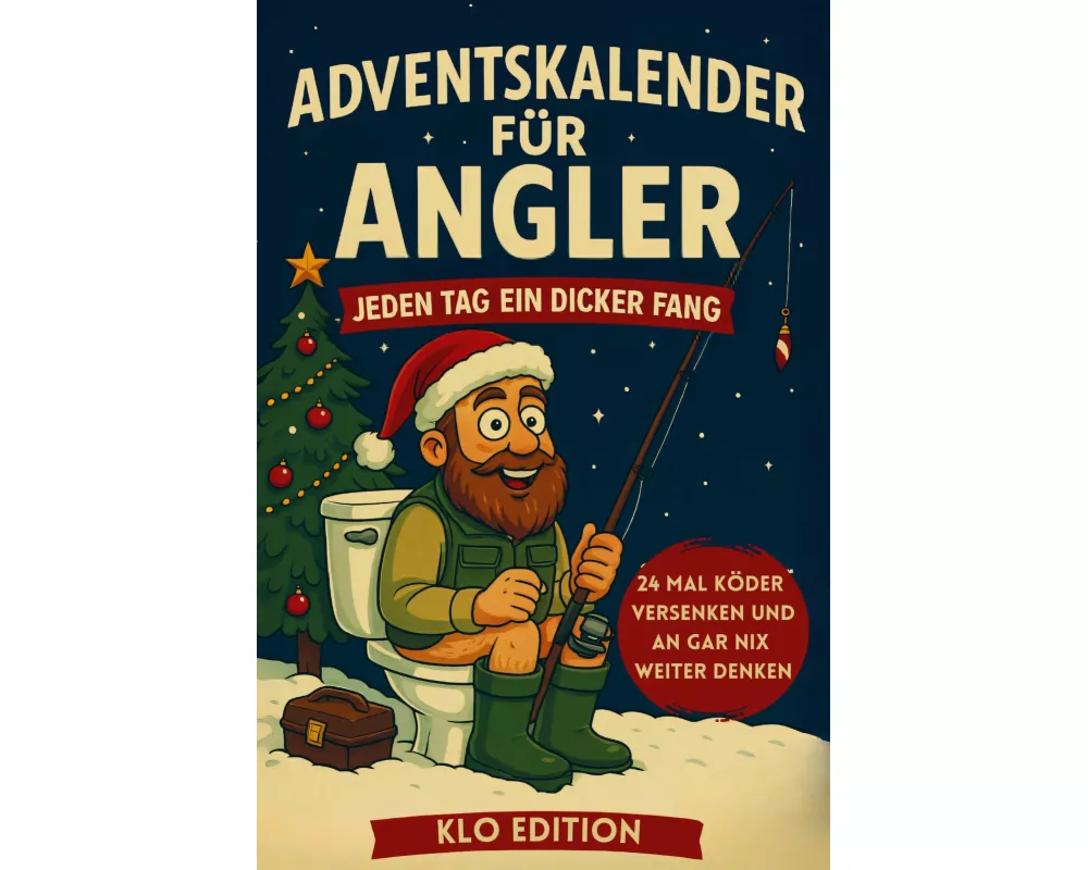 Klo Adventskalender für Angler: Jeden Tag ein dicker Fang - 24 mal Köder versenken und an gar nix weiter denken