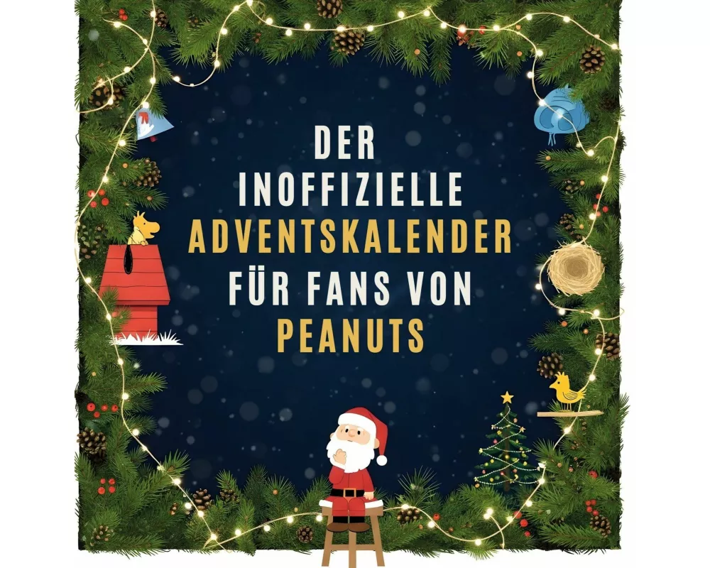 Der inoffizielle Adventskalender für Fans von Peanuts