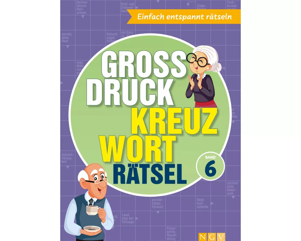 Großdruck Kreuzworträtsel • Band 6